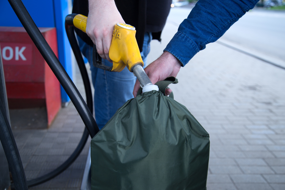 Ранцевая Канистра 21Л. для ТОПЛИВА и ВОДЫ
